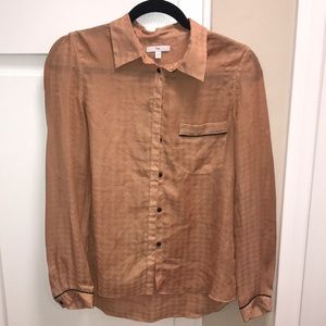 Sheer Button-Up By Gap